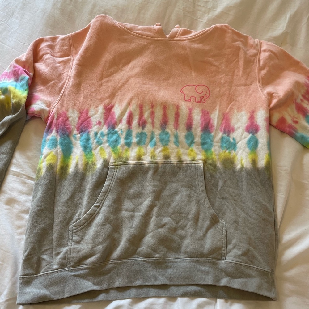 tie dye ivory ella sweatshirt